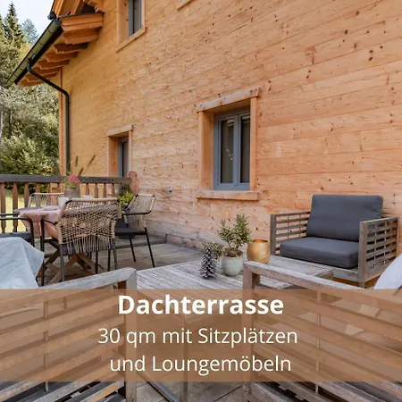 Waldhaeusl Luxurioese Mit Sauna & Whirlpool, Kamin, Balkon Oder Terrasse Mit Bergblick Хайлигенблут