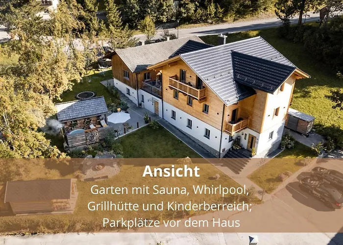 Waldhaeusl Luxurioese Mit Sauna & Whirlpool, Kamin, Balkon Oder Terrasse Mit Bergblick * Heiligenblut
