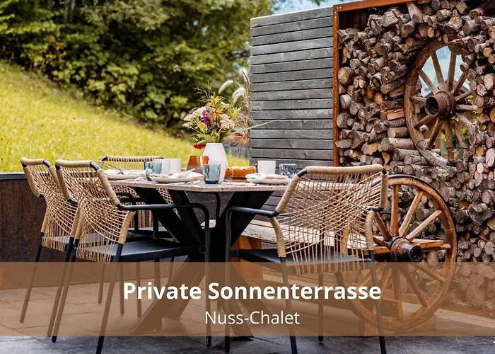 Waldhaeusl Luxurioese Mit Sauna & Whirlpool, Kamin, Balkon Oder Terrasse Mit Bergblick